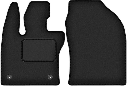Front Car Mats Toyota Prius V Liftback 2023 Black