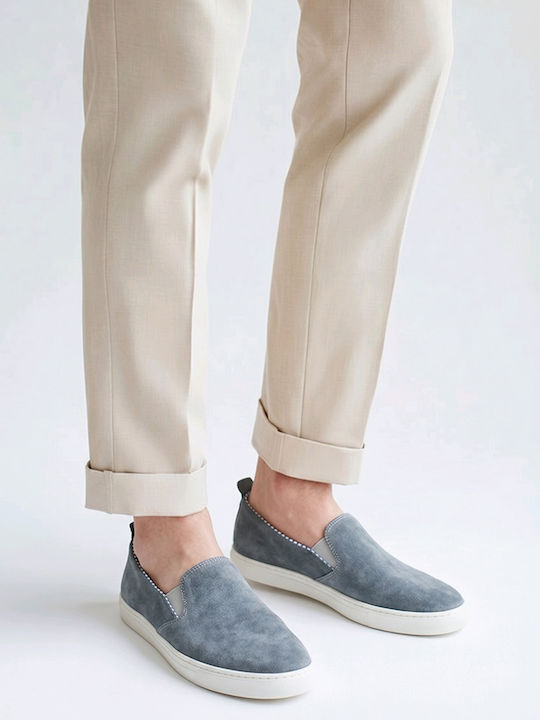 Herren Slip-Ons Blau