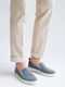 Herren Slip-Ons Blau