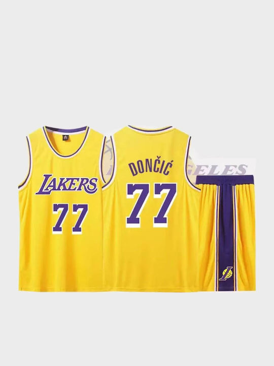 King Ανδρικο Σετ Μπάσκετ Doncic L.a Lakers 2026 Home