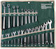 Flat-ring Wrenches Bent 24-piece Wrench Set