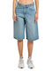 Bermude Denim Albastru Pentru Femei