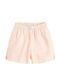 Kids Shorts Bermudas Fabric Pink