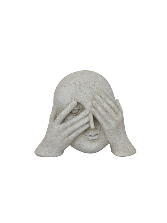Liberta Διακοσμητική Προτομή Πολυρητίνης Glance 3x7x16cm