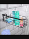 Vilde An der Wand montiertes Badezimmerregal Metallisch 29.5x10.5x8cm Schwarze