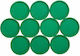Maul Dekorative Magnete Rund 29mm 10 Stücke Grün