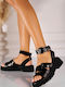 Sandale Casual Damă Negre