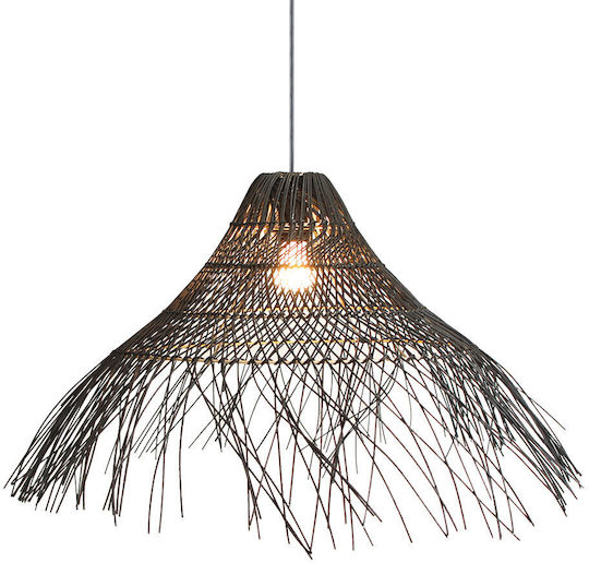 Liberta Meduse Black Ceiling Light with E27 Socket 75x75x26cm