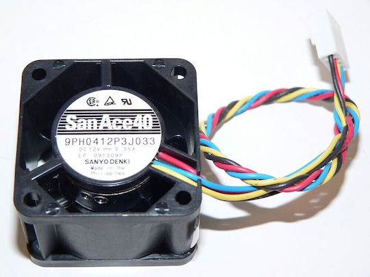 Supermicro FAN-0061L4 Case Fan 40mm (12500rpm / 16.3cfm) Without LED Lighting and 4-Pin PWM Connection