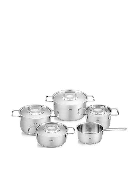 Fissler Pure Collection Töpfe Set aus Rostfreiem Stahl 5 Teile
