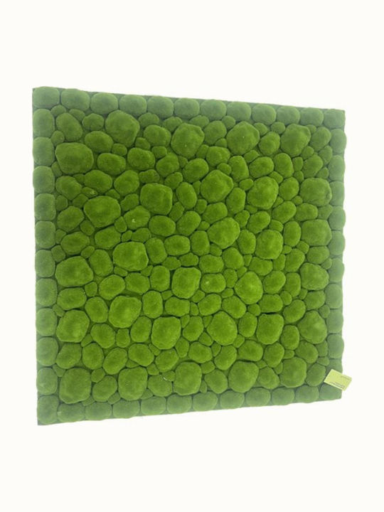 Supergreens Τεχνητή Φυλλωσιά Moss "3d Bun" Πράσινη 100x100 Εκ 0002-7