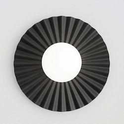 Wandleuchte M Umbra Made In Polen Φ10 Stahl&Glas Schwarze