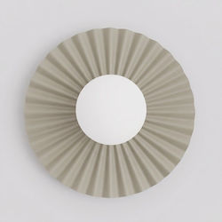 Wandleuchte M Umbra Made In Poland Φ10 Stahl & Glas Beiges