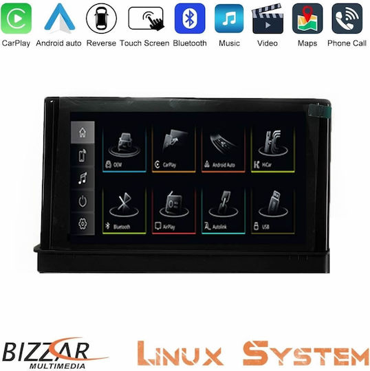 Bizzar Οθόνη Αφής 7" για Ταμπλό Αυτοκινήτου Audi A3 Volkswagen Up με Bluetooth/USB/AUX/WiFi/Apple-CarPlay