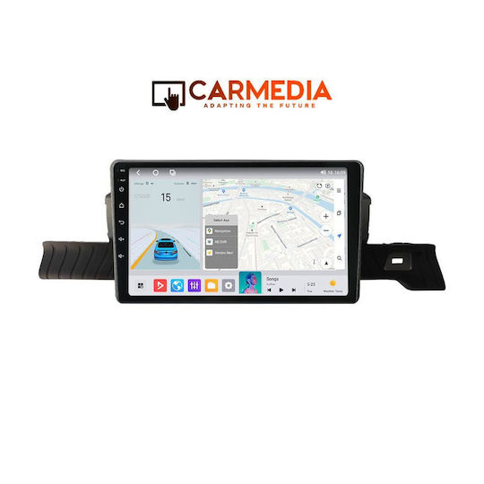 Carmedia Ηχοσύστημα Αυτοκινήτου για Citroen C3 2024-2026 (Bluetooth/USB/WiFi/GPS/Apple-Carplay/Android-Auto) με Οθόνη Αφής 9"