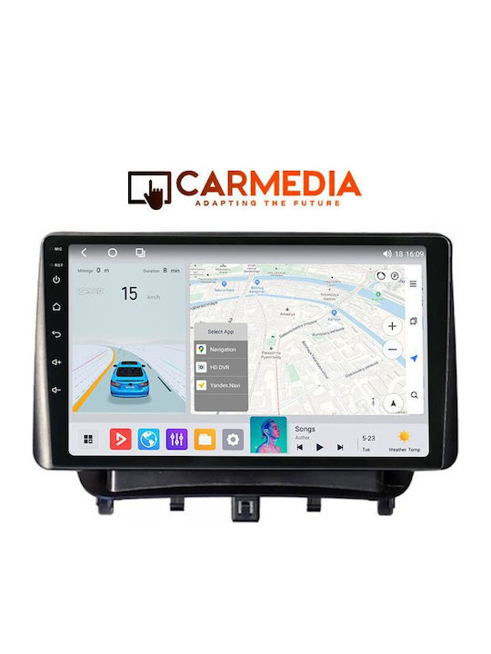 Carmedia Auto-Audiosystem für Ford Transit 2014-2020 mit Touchscreen 9" Bluetooth USB WiFi GPS Apple CarPlay Android Auto