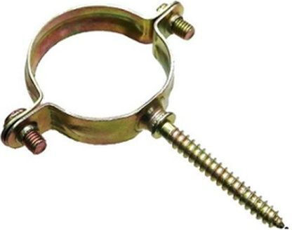 Edelstahl Kupferrohrhalterung Einteilig Geteiltes Drehgelenk + Schraube Φ15