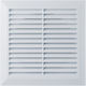 Abs Vent Louver 17x100cm Square