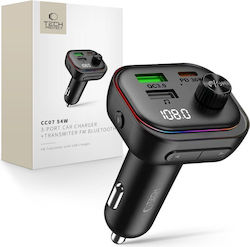 Tech-Protect Auto FM-Transmitter mit Bluetooth