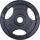 inSPORTline Δίσκος Ολυμπιακού Τύπου 1 x 15kg Φ50mm με Λαβές