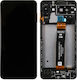 Ersatzbildschirm mit Touch-Mechanismus und Rahmen für Samsung Galaxy A13 5G Schwarz