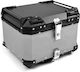 Aluminum Motorcycle Top Case 45l Black