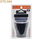CTC Car Cup Holder 1 Slot for Door in Black Colour