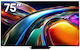 Hisense Smart Τηλεόραση 75" 4K UHD Mini LED UR9S HDR (2025) 75UR9S