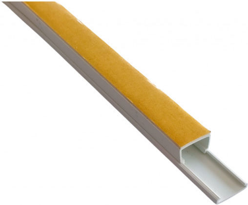 Jager Καναλι Αυτοκολλητο Λευκο 20χ13mm X 2m 1431