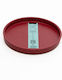 Micplast Pot Plate Elegance Round 20cm Bordeaux