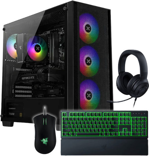 Vengeance Gamer's Choice Predator-V4 Gaming Desktop PC Ryzen 7 8700F 32GB DDR5 1TB SSD GeForce RTX 5060 Kein Betriebssystem