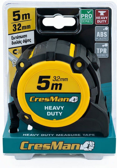Cresman Μετροταινία με Μαγνήτη 32mm x 10m