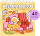 Coloring Book Breakfast Club Funny Illustrations Hardcover Spiral 96 Pages