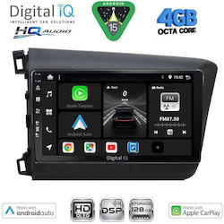 Digital IQ Auto-Audiosystem für Honda Civic 2012-2016 Bluetooth USB Eingebautes Wi-Fi GPS Apple CarPlay Android Auto mit 9 Zoll Touchscreen Digital IQ Auto-Audiosystem für Honda Civic 2012-2016 Bluetooth USB Eingebautes Wi-Fi GPS Apple CarPlay Android Auto mit 9 Zoll Touchscreen