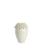 Light & Living Decorative White Ceramic Vase H43.5cm