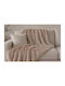 ForAll Sofa Throw 2 Seater 180x250cm Light Brown