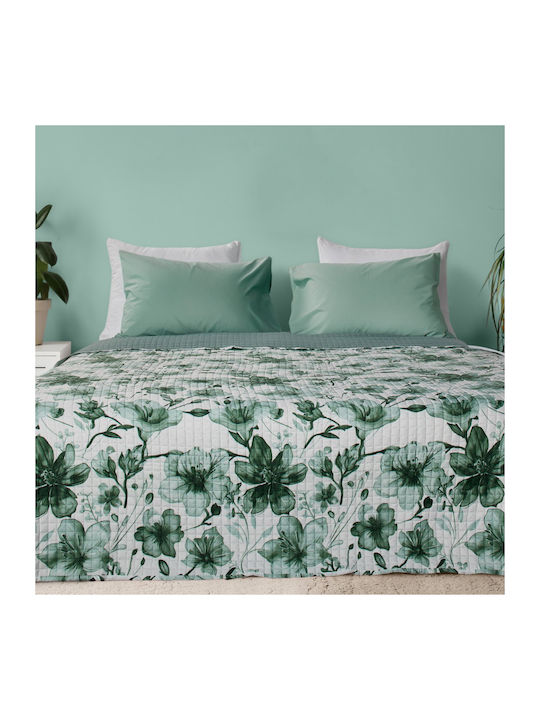 Whitegg L107 Κουβερλί Υπέρδιπλο Microfiber Πράσ...