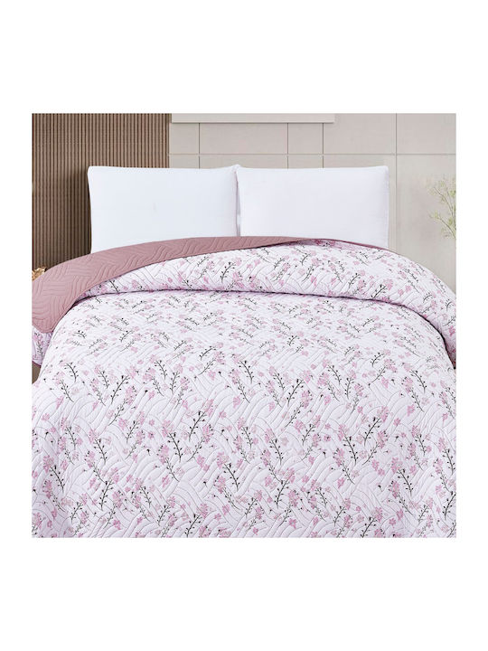 Whitegg L103 Κουβερλί Μονό Microfiber Ροζ 160x240cm