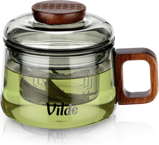 Vilde Чайник със Стъклен Филтър Прозрачен 240ml