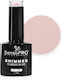 Bază Cauciucată Shimmer SensoPro Milano #07 Rare Rose Shimmer Gold 10ml