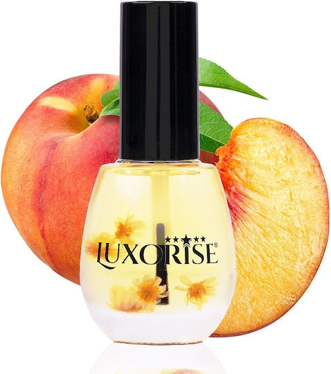 Ulei Pentru Cuticule Cu Pensulă Piersică Luxorise 15 Ml
