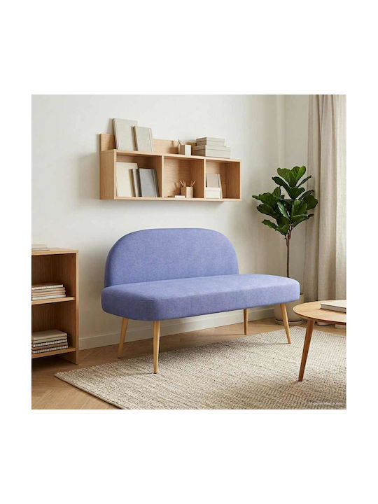 Doppelsitzer Sofa Blau 110x60x76cm