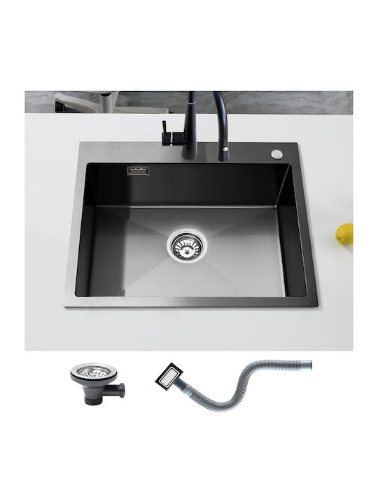 Unterbau Küchenspüle Inox M60xP50cm Graue