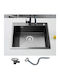 Unterbau Küchenspüle Inox M60xP50cm Graue