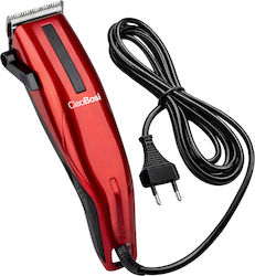 Avizar Corded Electric Hair Clipper 12w Precise Cut Trim Red Avizar Corded Electric Hair Clipper 12w Precise Cut Trim Red