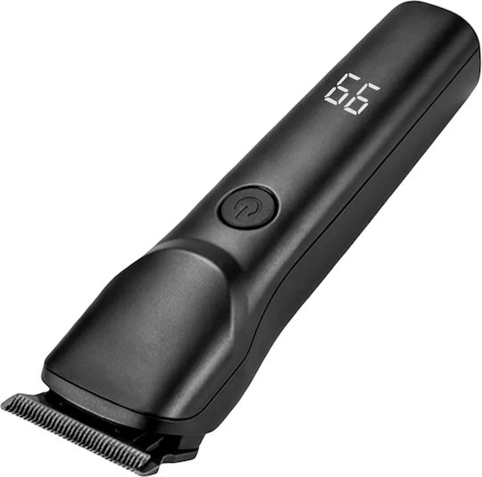 Avizar Rechargeable 5v Hair Clipper Led Screen Precise Cut Black
