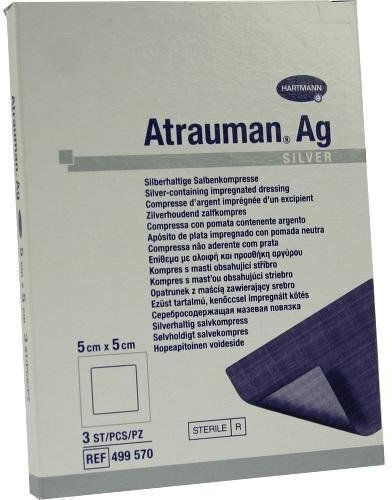 Hartmann Atrauman Ag Pflaster 3 Stücke