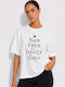 Women's Cotton Short Sleeve White Blouse