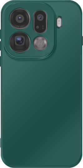 Avizar Калъф Oppo Find X9 Pro Qi Charge Съвместим Издигната Защита На Камерата Бор Зелен