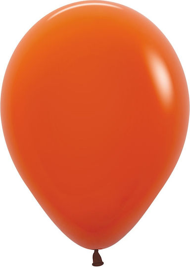 Балони Латекс 12 Оранжеви 50 Бройки Sunset Orange